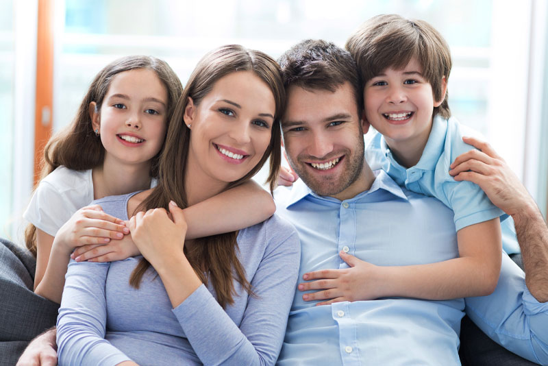 dental family smiling